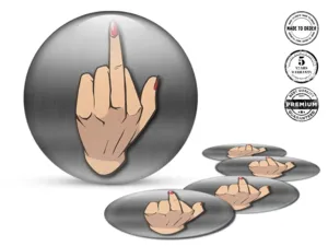 Domed stickers Superior Style High-Quality Dome Badges